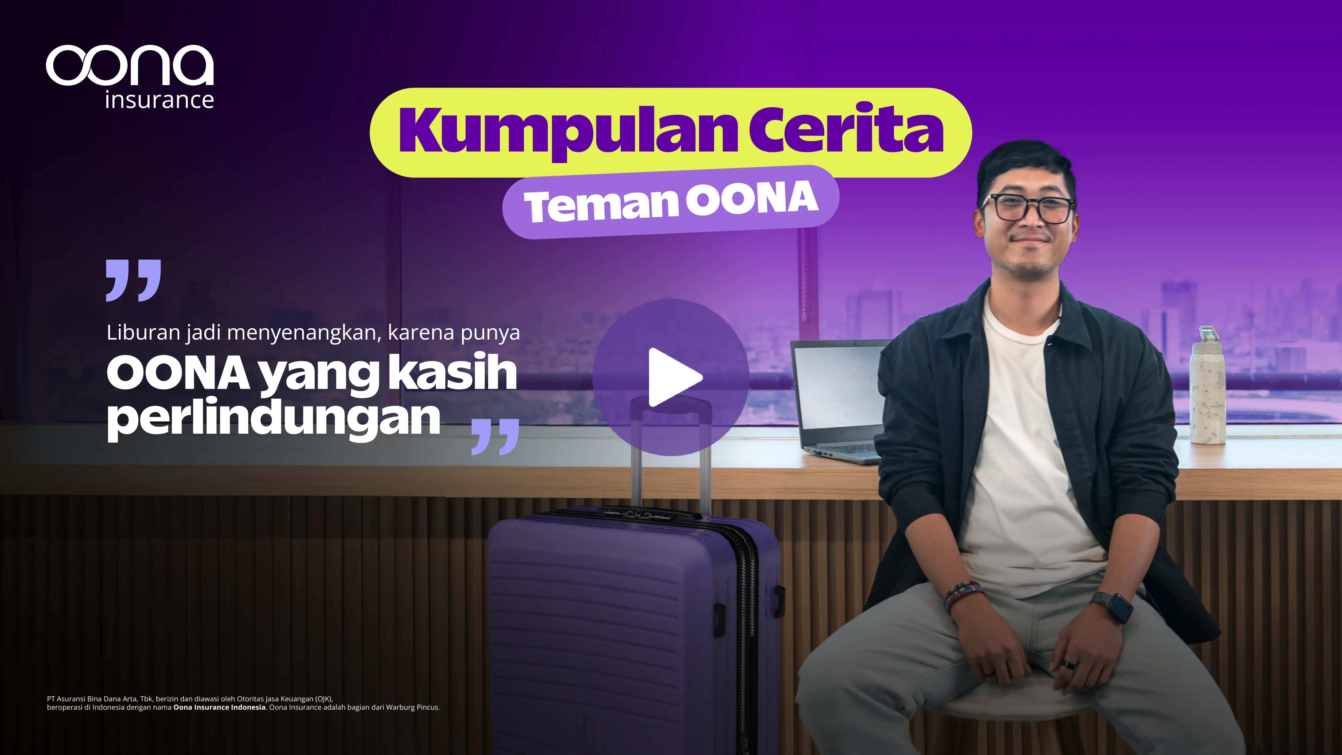 Kata Teman Oona yang tetap aman ketika delay terjadi