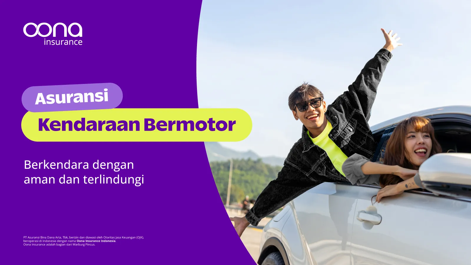 Berkendara dengan aman dan terlindungi bersama Oona Insurance