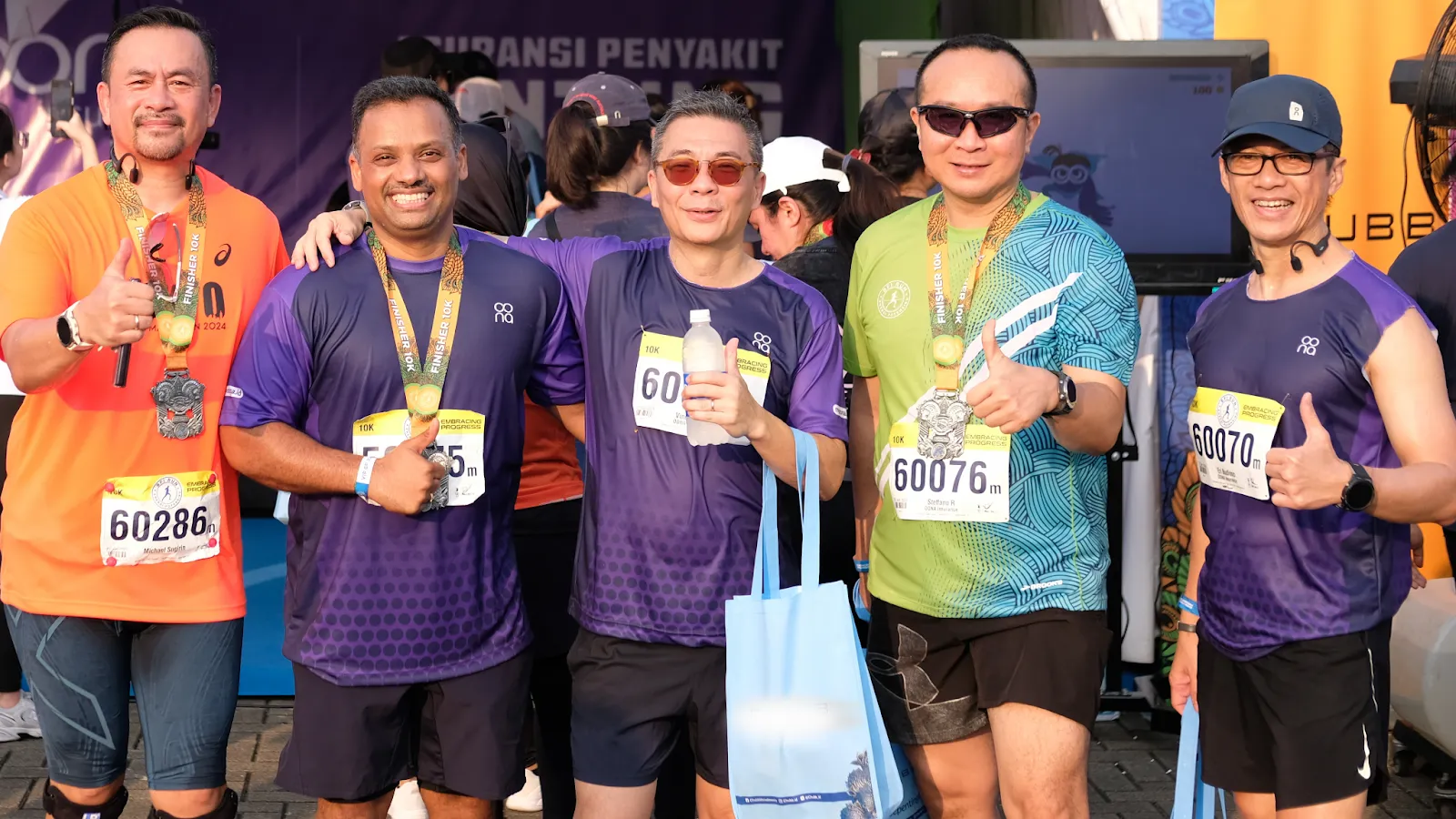 Peserta dari Oona Insurance.